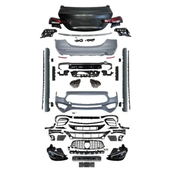 2021 21E63 Style Body Kit Full Set for BENZ E-Class W213 2017-2020
