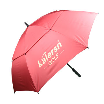 Kaiersn Golf Double-Layer 39-inch Large Automatic Open Umbrella - Reinforced Wind-Resistant and Perfect for Sunny Days