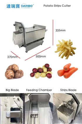 Trunip Strips Cutter Potato Wave Shredder