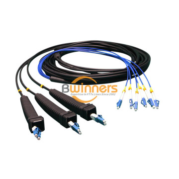 FTTA MSN (บูต) สายเคเบิลจัมเปอร์เครือข่าย LC/UPC SM