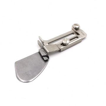 Single Up Turn Folder for Industrial Sewing Machine Parts: Efficient Folding Solution for General Purpose Applications like Collar Band and Bottom DY226