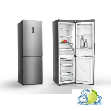 318L SAA & SASO Approved Defrost Combi Refrigerator with Water Dispenser and Larder Fridge