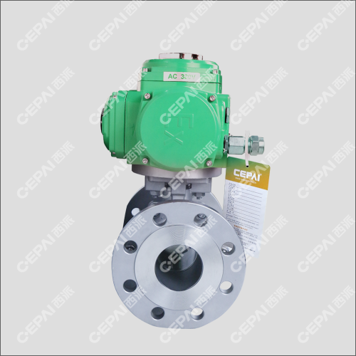High Safety Electric O-shaped Ball Valve