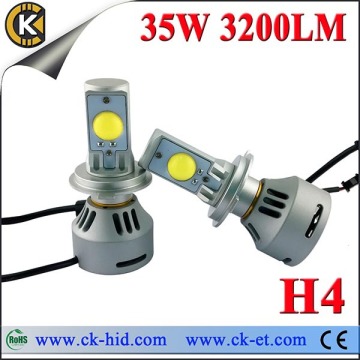 Easy Installation led headlight H4 with fan, no over heat issue