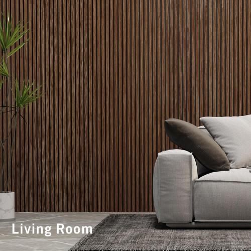 Natural wood slat panel Soundproof Wooden Slat Wall Panel Acoustic Panel Supplier