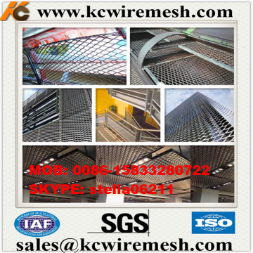Factory!!!!! KangChen Hot dip Galvanized expanded metal/decorative modern metal mesh used for safety stair tread