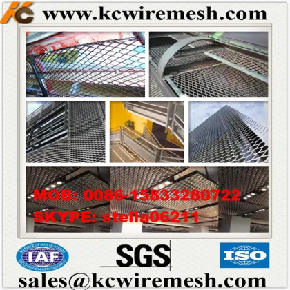 Factory!!!!! KangChen Protecting mesh application and galvanized steel wire material grill expanded metals