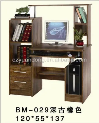 Wood bookshelf use at home or office