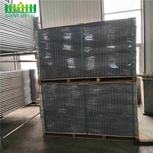 Construction PVC Coated Welded Fence Temporary Fencing