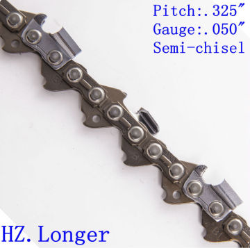 .325" .058"gasoline and electric saw chain SAE 8660 MADE IN CHINA,11"---20" guide bar