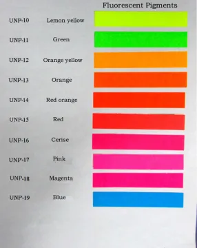 Fluorescent rose red Pigment for painting