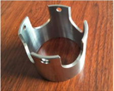 Diverse steel pipe parts for mechanical use