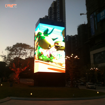 Outdoor -LED -Video -Wandvermietung: P3.91 RGB -Werbeanzeige
