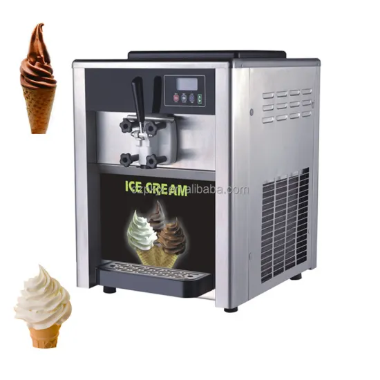 3 Flavors Gelato Ice Cream Machine for Business