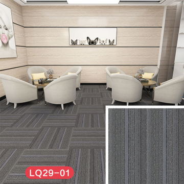 Luxury PVC Carpet Tiles for Commercial Use - 25*100cm Floor Carpet