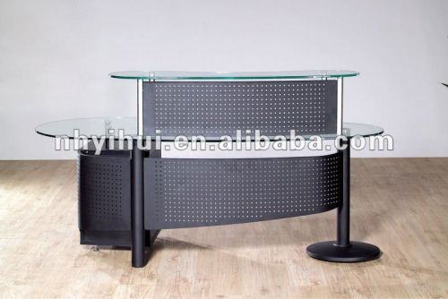 tempered clear glass reception table 2830