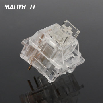 Outemu Doğrusal MX Anahtarları 45/65GF 3Pin RGB Mekanik Klavyeler İçin Beyaz