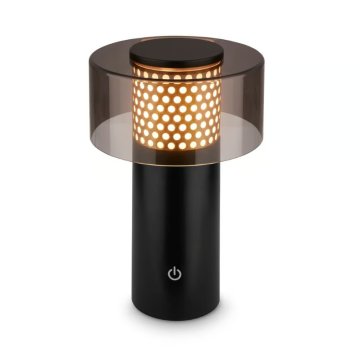 Gila Cordless LED Table Lamp Touch Dimmable Black