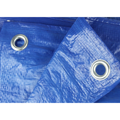 Blue Fire Resistant Tarpaulin Low Price