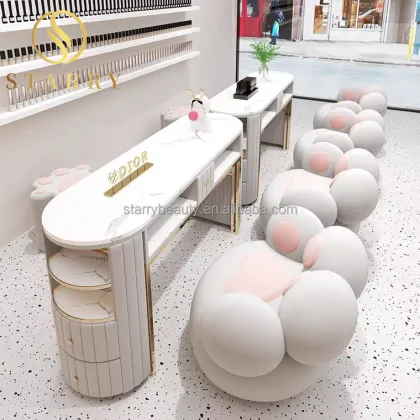 Nail Salon Furniture: Chairs, Tables, and Desks