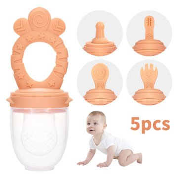Silicone Teething Toys for Babies: Fruit Flavored Food Supplements with Music