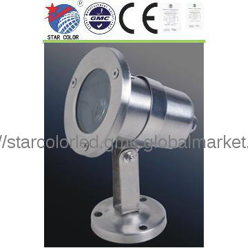3W Underwater LED Pool Lights Light Stainless Steel IP68