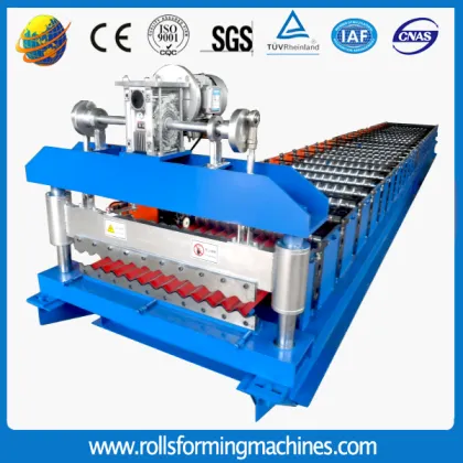 Sheet metal roll forming machines