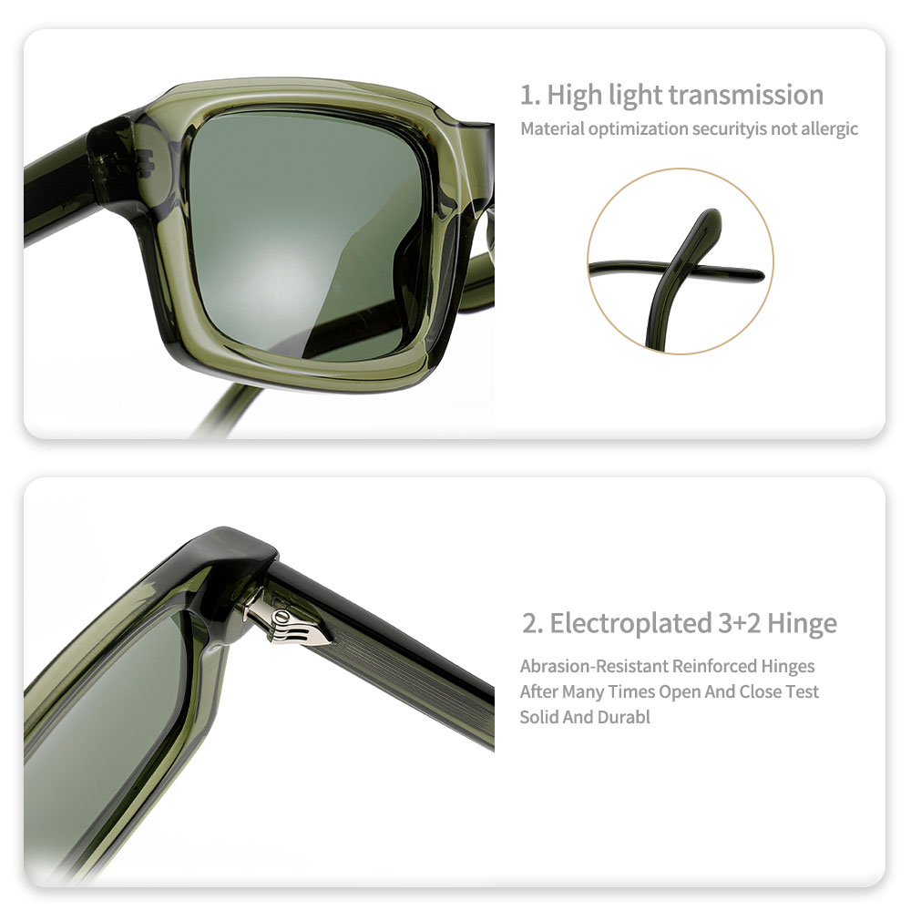 Avant - Garde Square Sunglasses