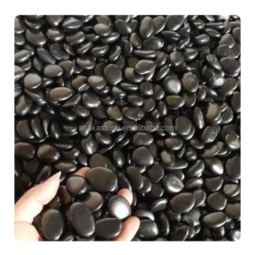 Natural Smooth Black Cobblestone for Garden and Home Landscaping