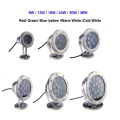 DC12V 6W/12W/18W/24W/30W/36W LED ضوء الفيضان تحت الماء