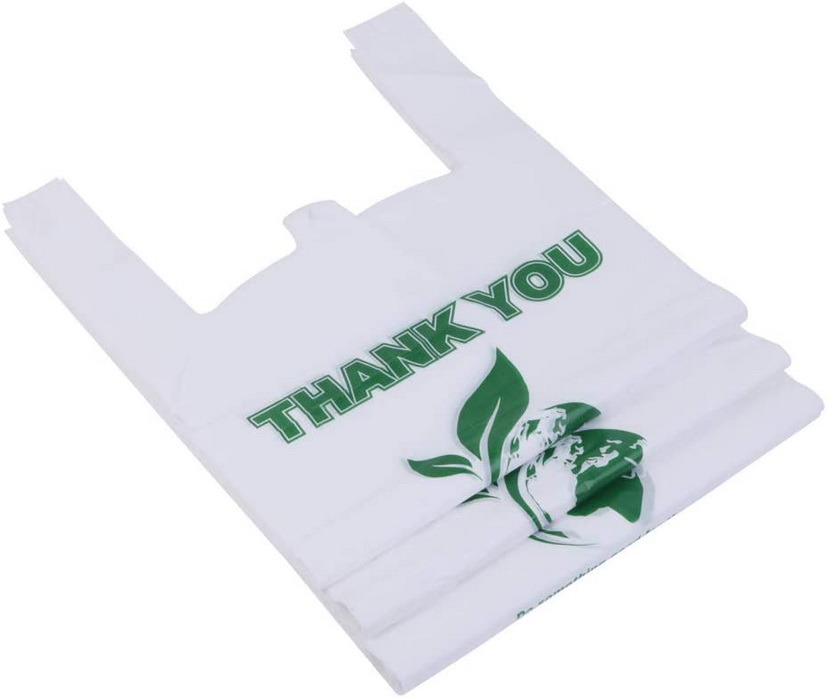 Retail Grocery Printed Custom Plastic Packaging Shopping Bag Used for Supermarkets and Households