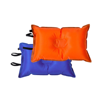 Compact Self-Inflating Camping Lumbar Pillow for Air Travel and Outdoor Use