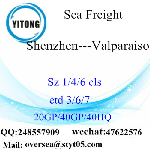 Shenzhen Port Seefracht Versand nach Valparaiso