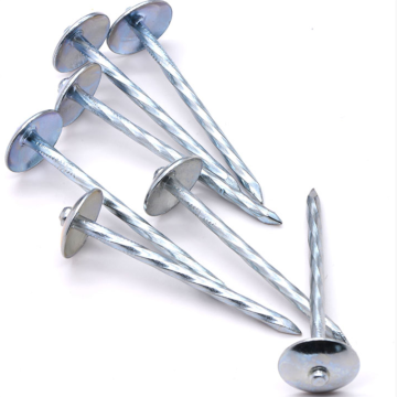 High-Quality BWG9 2.5-inch 800g Bag Roofing Nails/Corrugated Nails with Galvanized Twisted Shank