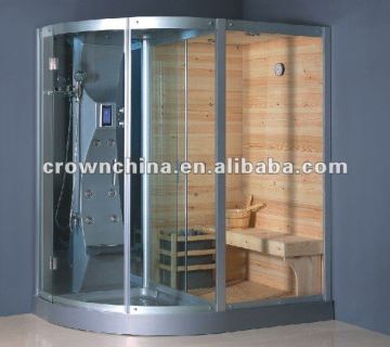 2014 new design luxury combined sauna shower cabin (HGS-01 )