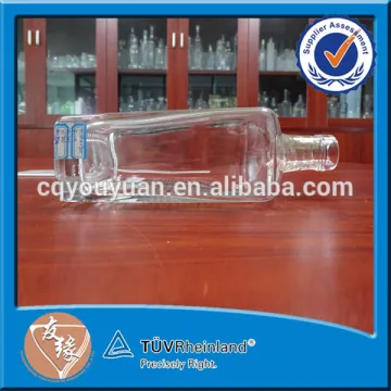 700ML Fancy Glass Alcohol Bottle Personalised Vodka Bottle and Glass