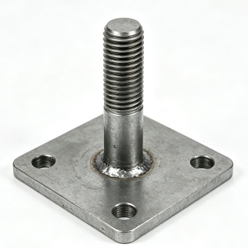 Structural Column Base Anchor with Plate