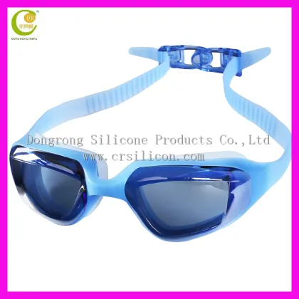 Fashion COOL silicon swimming googles /silicone swim glasses