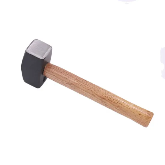 High Quality Carbon Steel Drop Forged Heat Treated Stoning Hammer