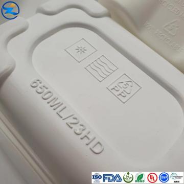 Custom Glossy/Matte PP Thermoforming Food Container