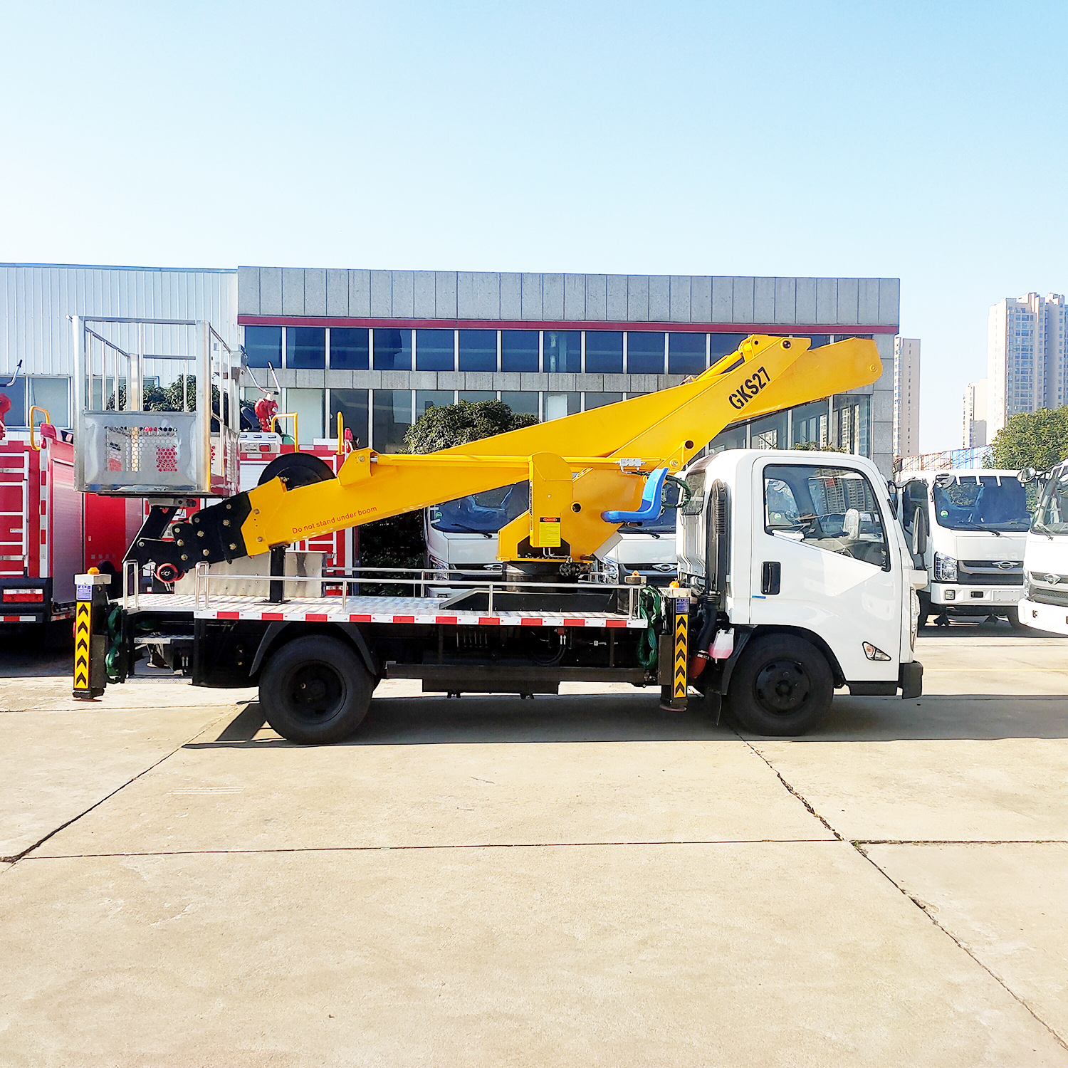 JMC 16m Telescopic Boom Lift Truck