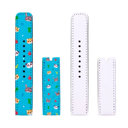 Sublimation Leather Watch Band - Blank Wristband for Apple Watch & Samsung Galaxy Watch
