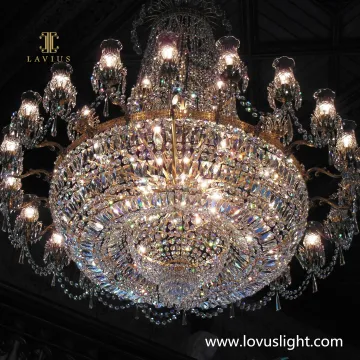 2022 Popular Villa Chandeliers Crystal Vintage Large Custom Chandeliers
