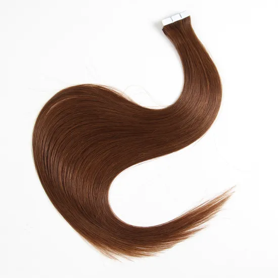 2020 X-TRESS human hair tape in with gule hair extension salon use hair tape on light color for black women