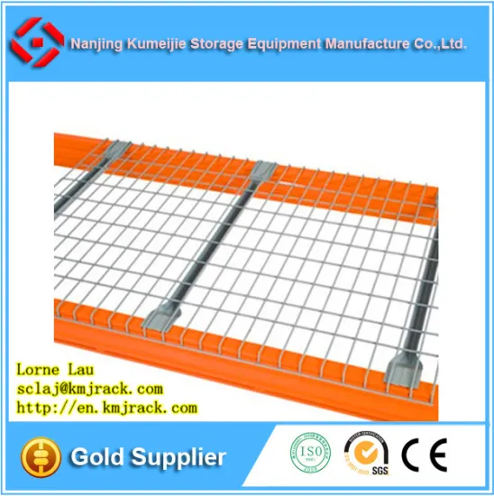 Warehouse Storage Flared Channel Wire Decking For Pallet Racking