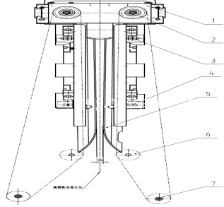 picking corncob gap adjustment schematic diagram