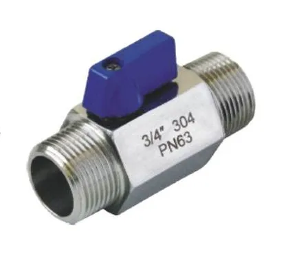 production 304 and 316 thread mini ball valves