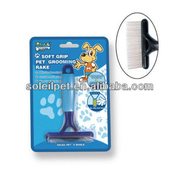 Stainless steel pet grooming comb,pet brush,pet grooming,dog brush