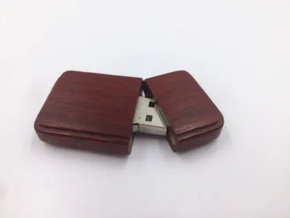 Carausb custom Mahogany usb drives redwood flash memory sticks