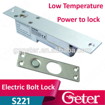 Double Line Electric Bolt Lock with Low Temperature